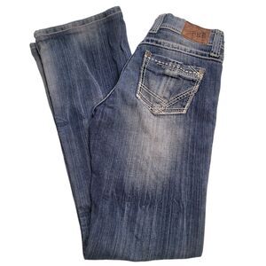 BKE Women's Boot Cut Jeans - Blue